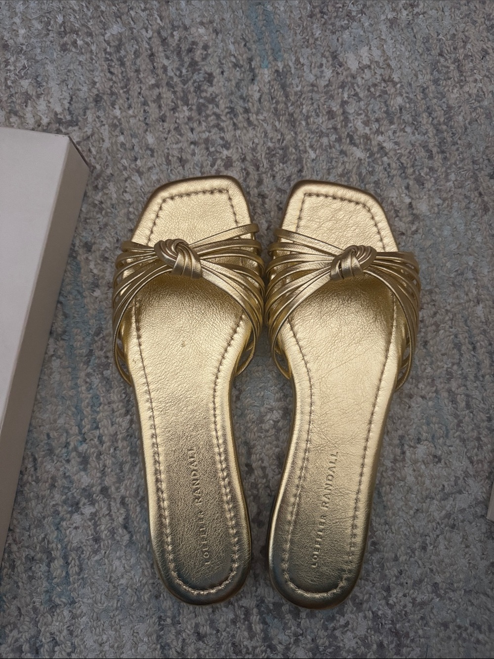 Izzie Gold Sandals - Picture 5 of 8